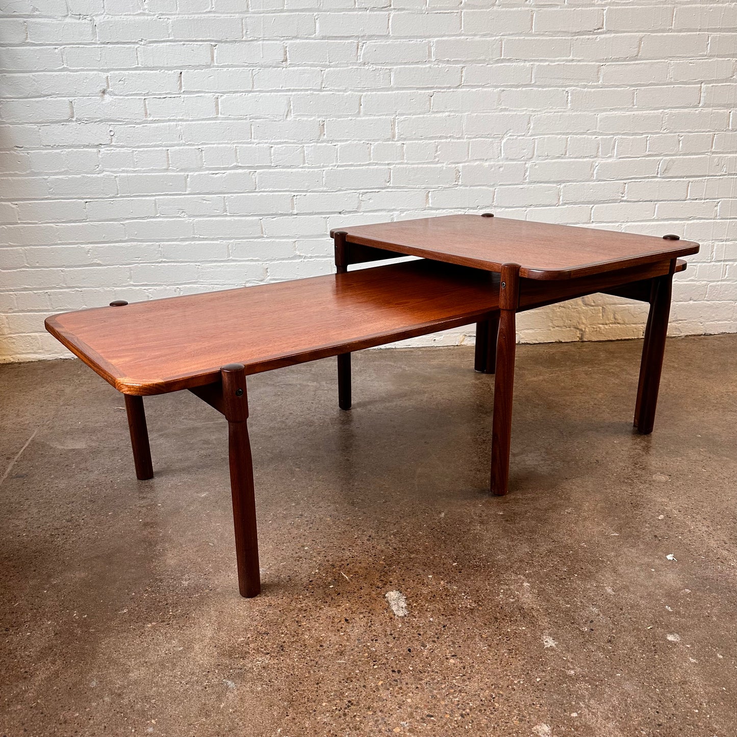 DANISH TEAK COFFEE & END TABLE COMBO