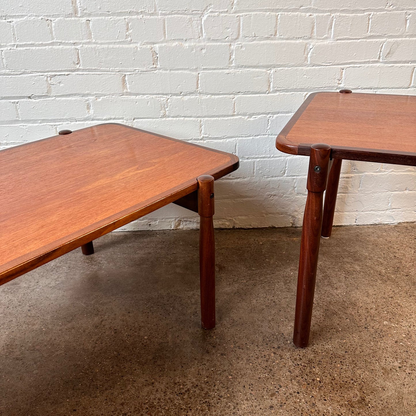 DANISH TEAK COFFEE & END TABLE COMBO