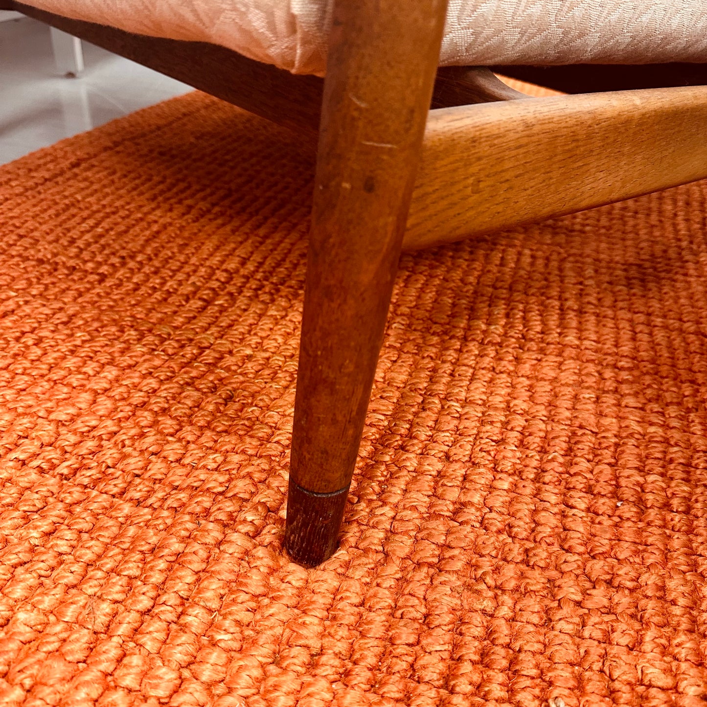 CREAM ACCENT CHAIR BY FOLKE OHLSSON FOR DUX