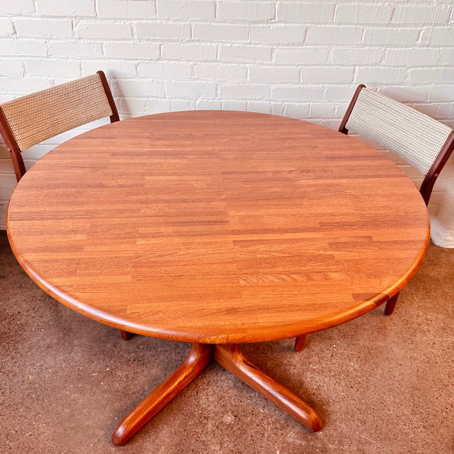 RESTORED TEAK DINETTE TABLE BY SUN FURNITURE