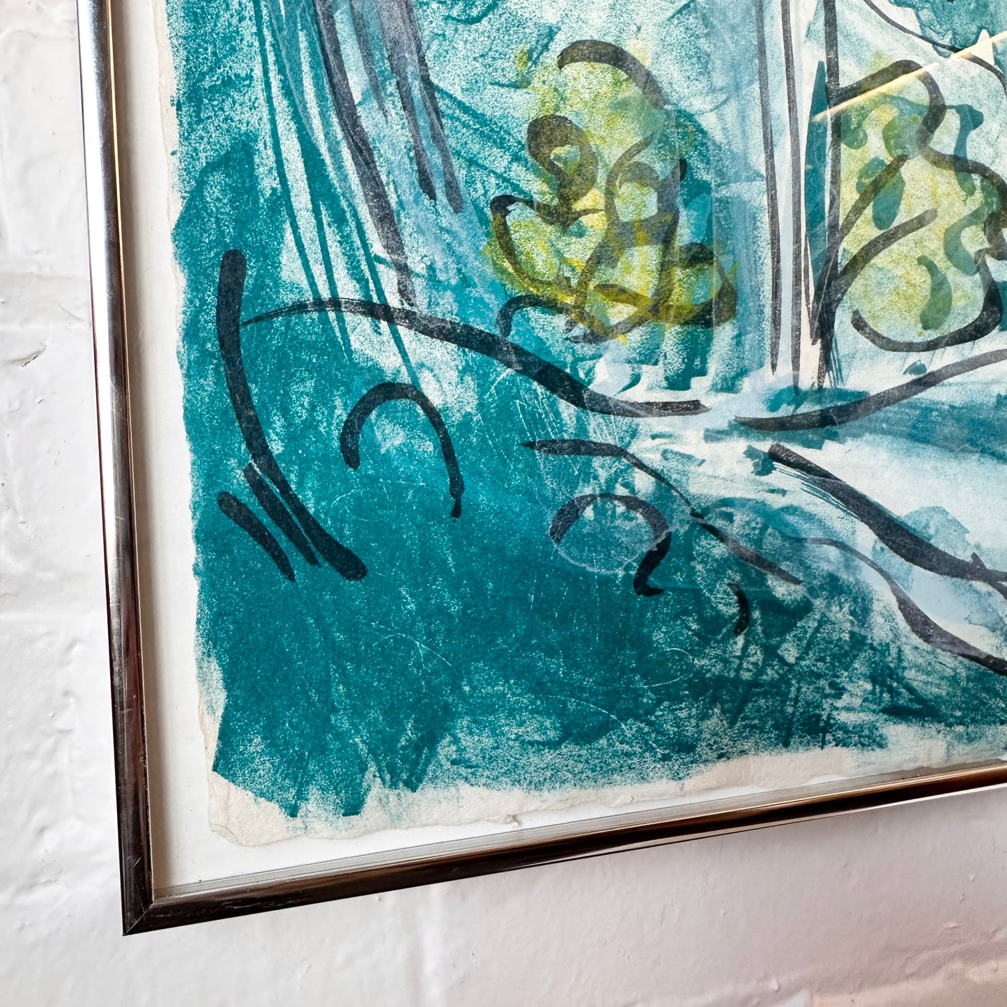 NUMBERED LITHOGRAPH BY BARBARA BALLACHEY, FRAMED