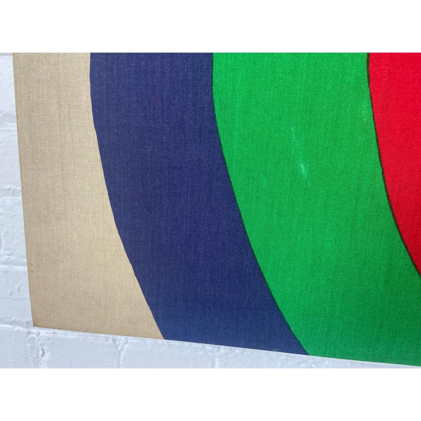 1977 FINLAYSON RAINBOW BRAID CANVAS WALL ART