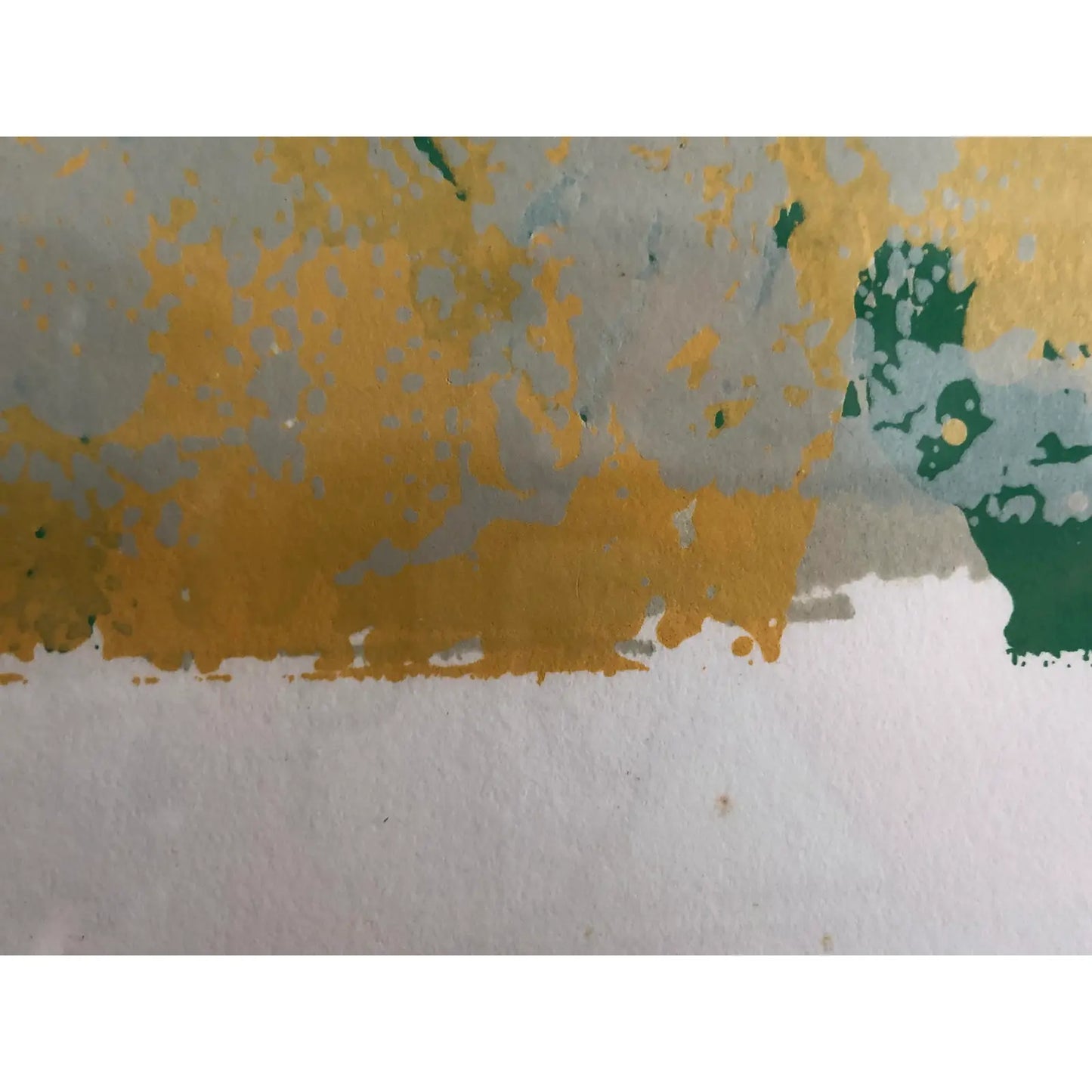 WALTER DARBY BARNARD "STONE POND" LITHOGRAPH, 1980S