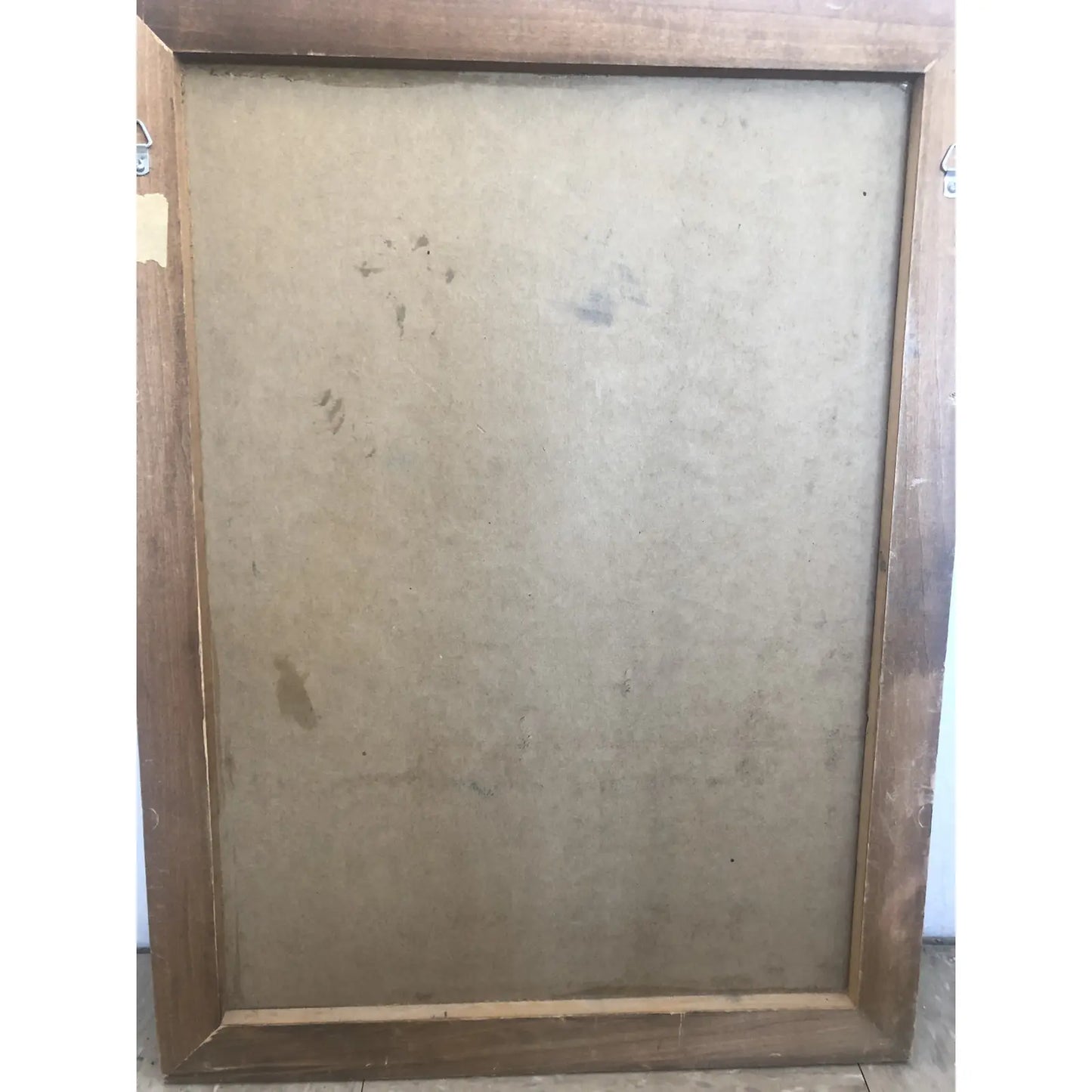 PETER DYETT ABSTRACT "PHALLIC GARDEN" PAINTING, 1990S