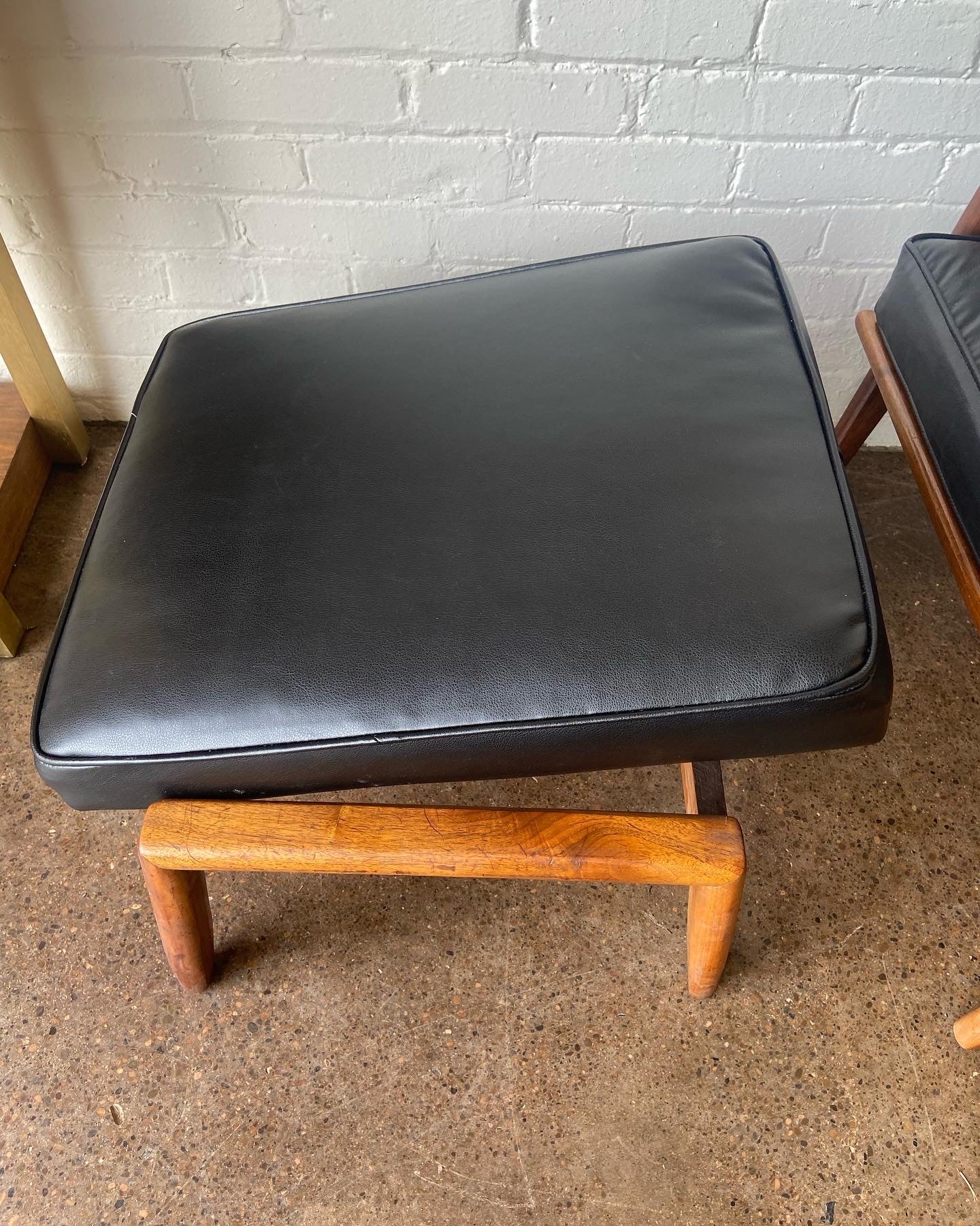 RESTORED MILO BAUGMAN LOUNGER + OTTOMAN