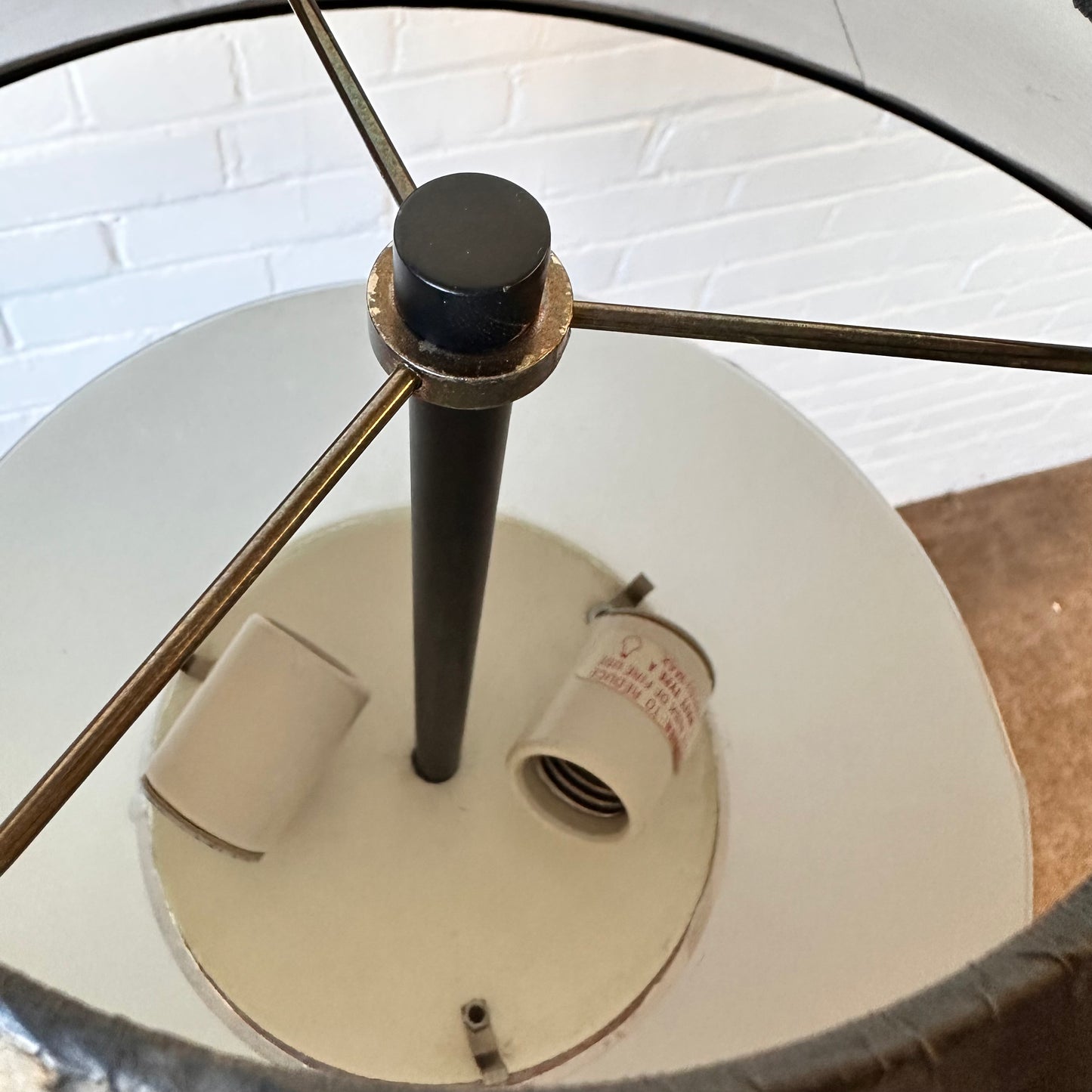 POST-MODERN FLOOR LAMP BY ROBERT SONNEMAN FOR GEORGE KOVACS