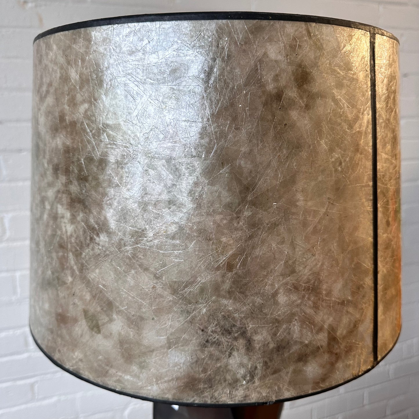 MICA BLACK TWIST TABLE LAMP WITH TRANSLUCENT SHADE