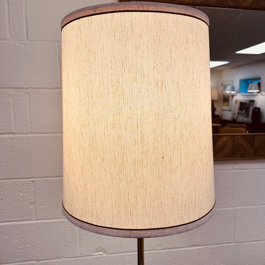 MCM LAUREL FLOOR LAMP WITH INTEGRATED TABLE & SHADE