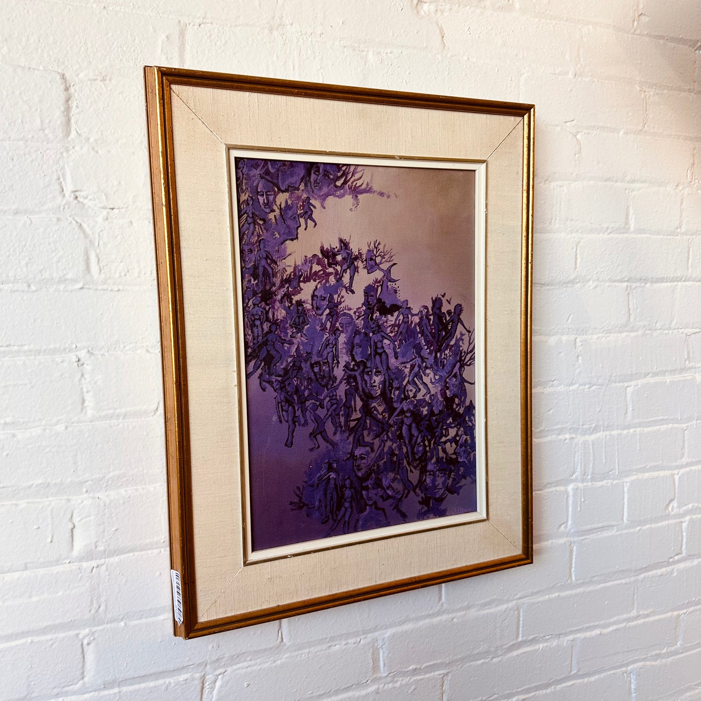 ARTWORK ON HARDBOARD BY J. BLAIR