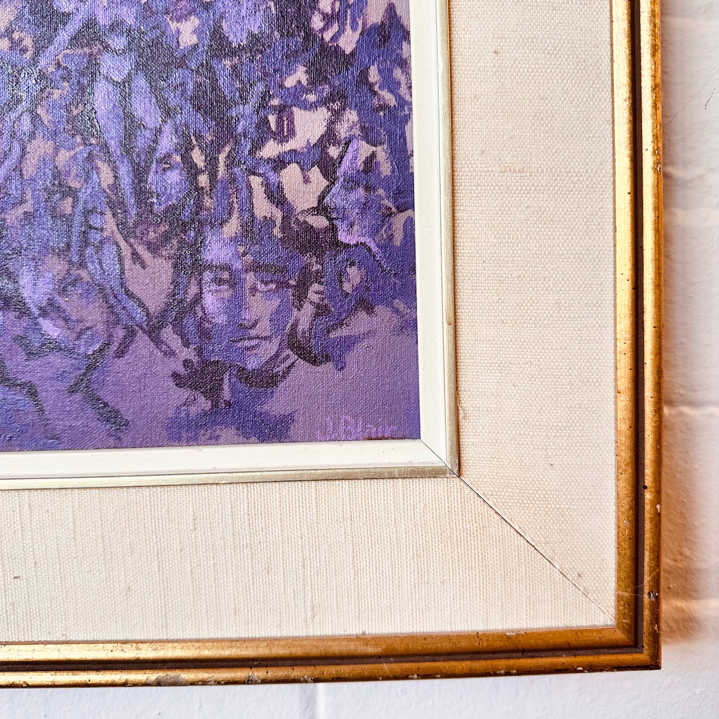 ARTWORK ON HARDBOARD BY J. BLAIR