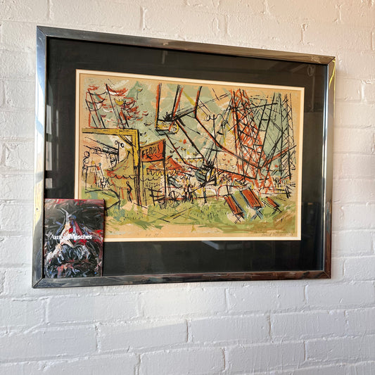 ARNOLD MESCHES “CARNIVAL” 1957 LITHOGRAPH WITH BOOKLET