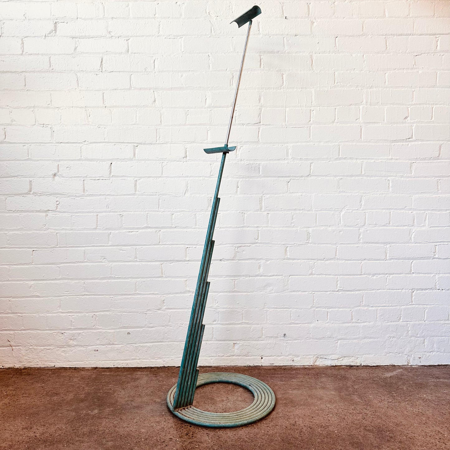 CURTIS JERE ADJUSTABLE METAL PICTURE STAND (SIGNED 1988)