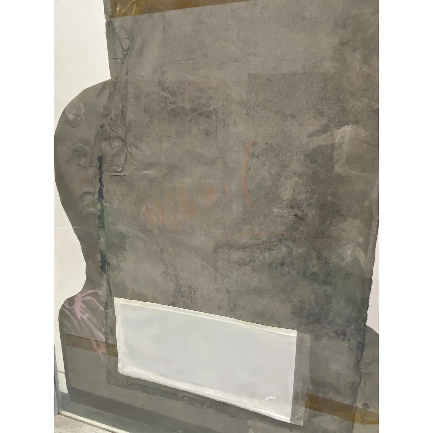 MIHAIL SIMEONOV ABSTRACT INTIGLIO MIXED MEDIA ART