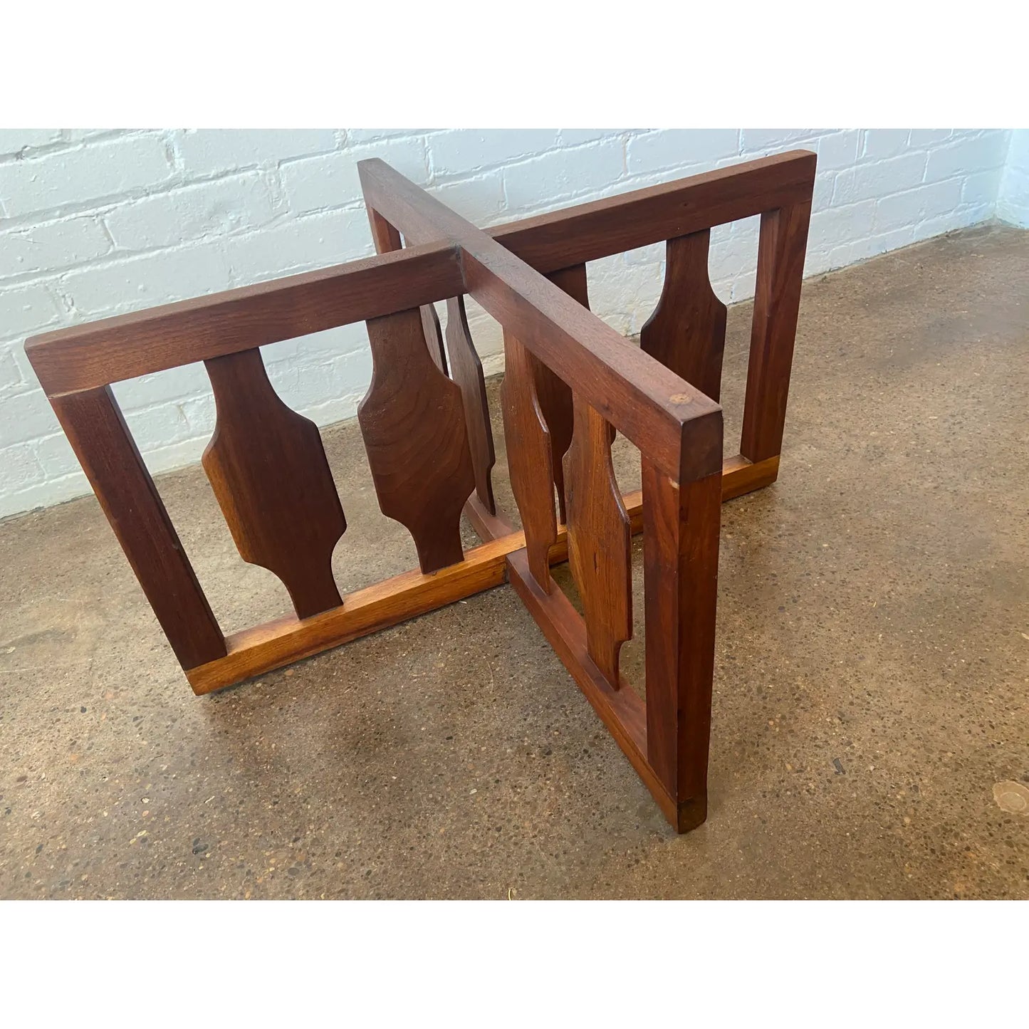 VINTAGE ADRIAN PEARSALL WALNUT SCULPTURAL COFFEE TABLE