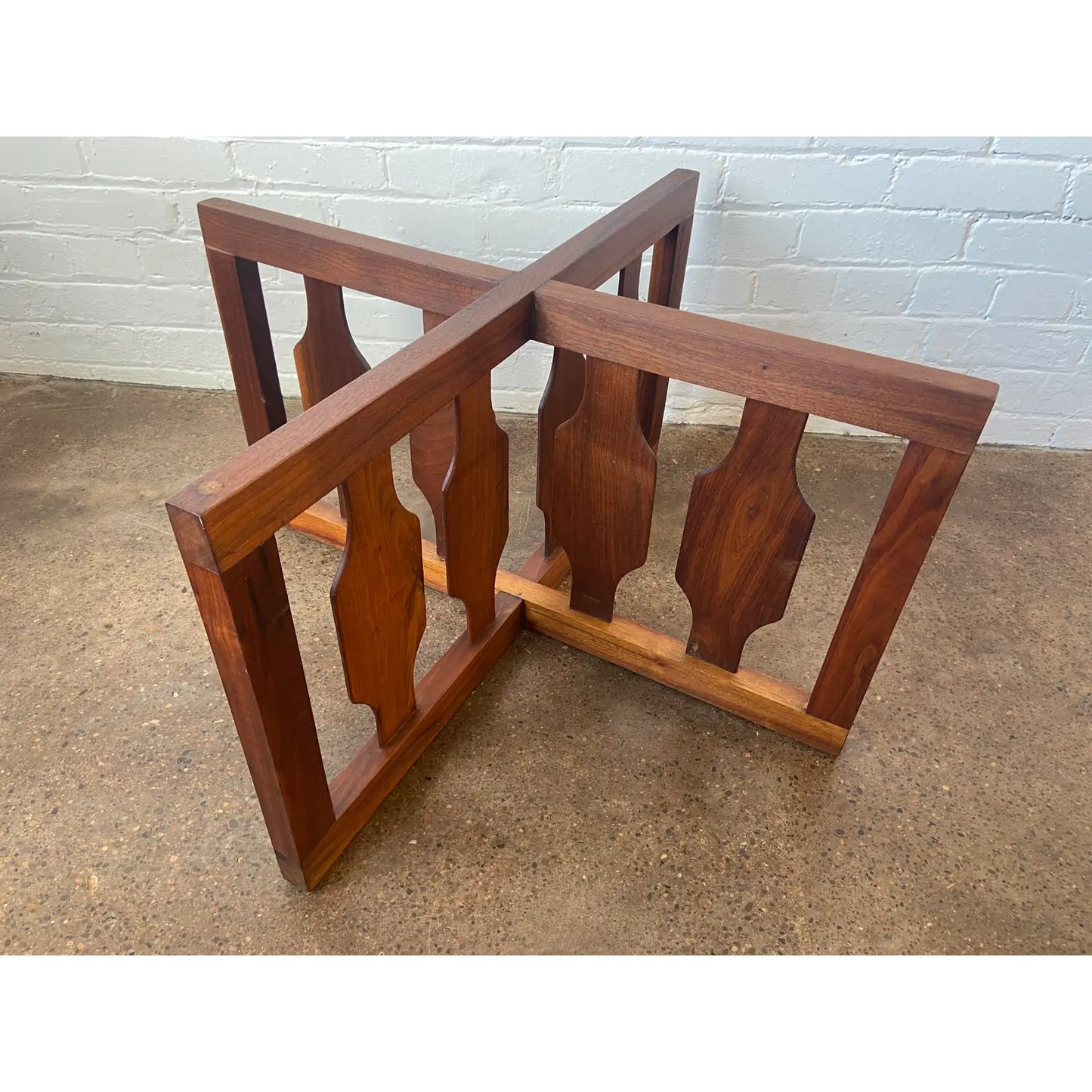VINTAGE ADRIAN PEARSALL WALNUT SCULPTURAL COFFEE TABLE