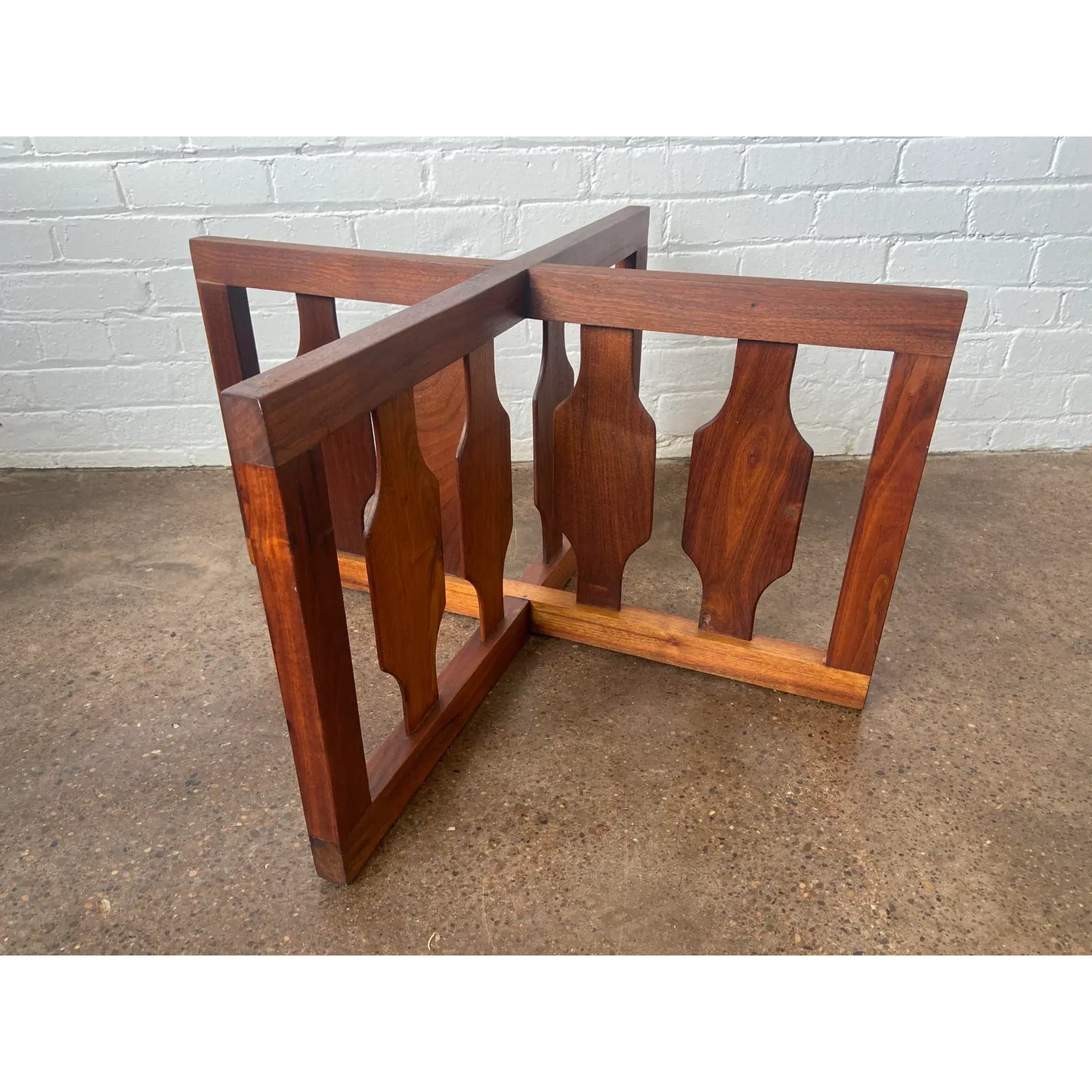 VINTAGE ADRIAN PEARSALL WALNUT SCULPTURAL COFFEE TABLE