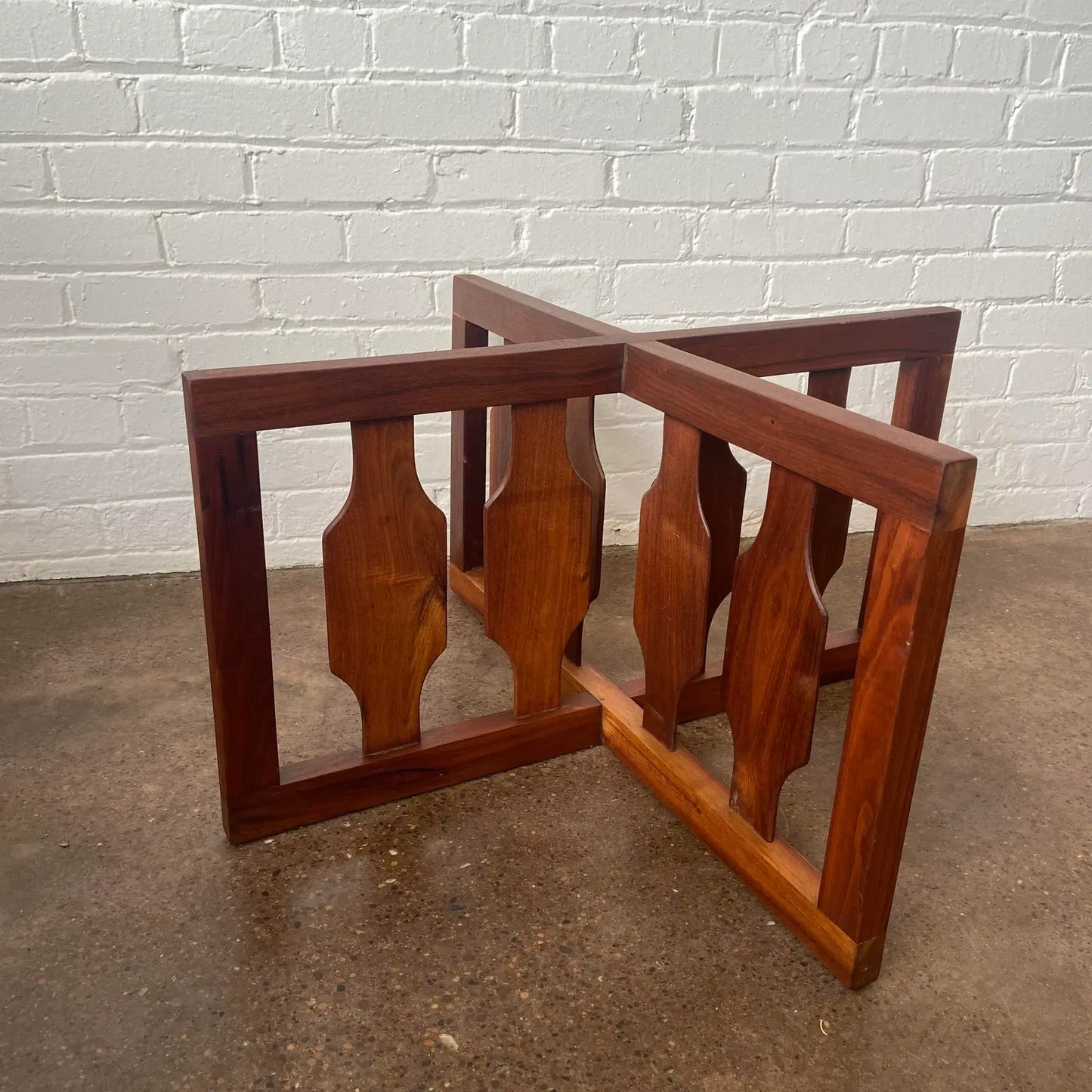 VINTAGE ADRIAN PEARSALL WALNUT SCULPTURAL COFFEE TABLE
