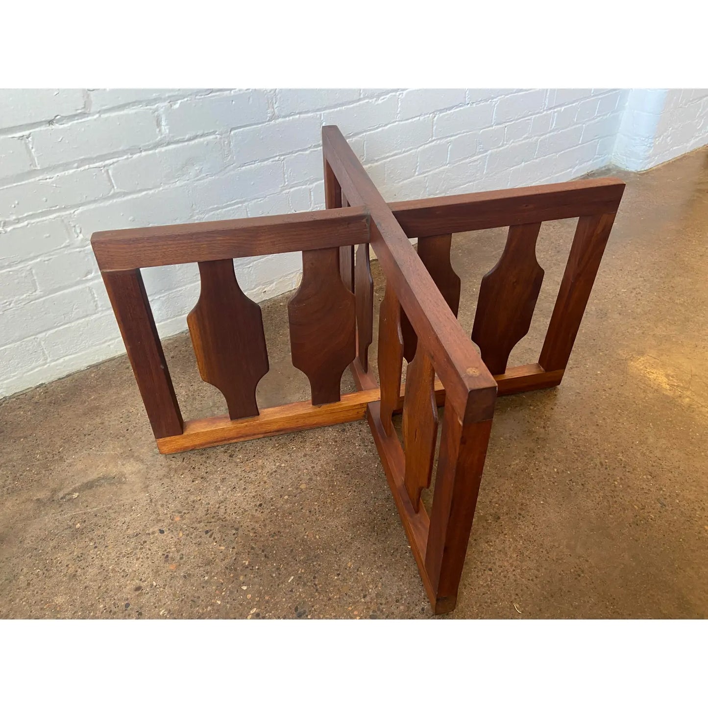 VINTAGE ADRIAN PEARSALL WALNUT SCULPTURAL COFFEE TABLE