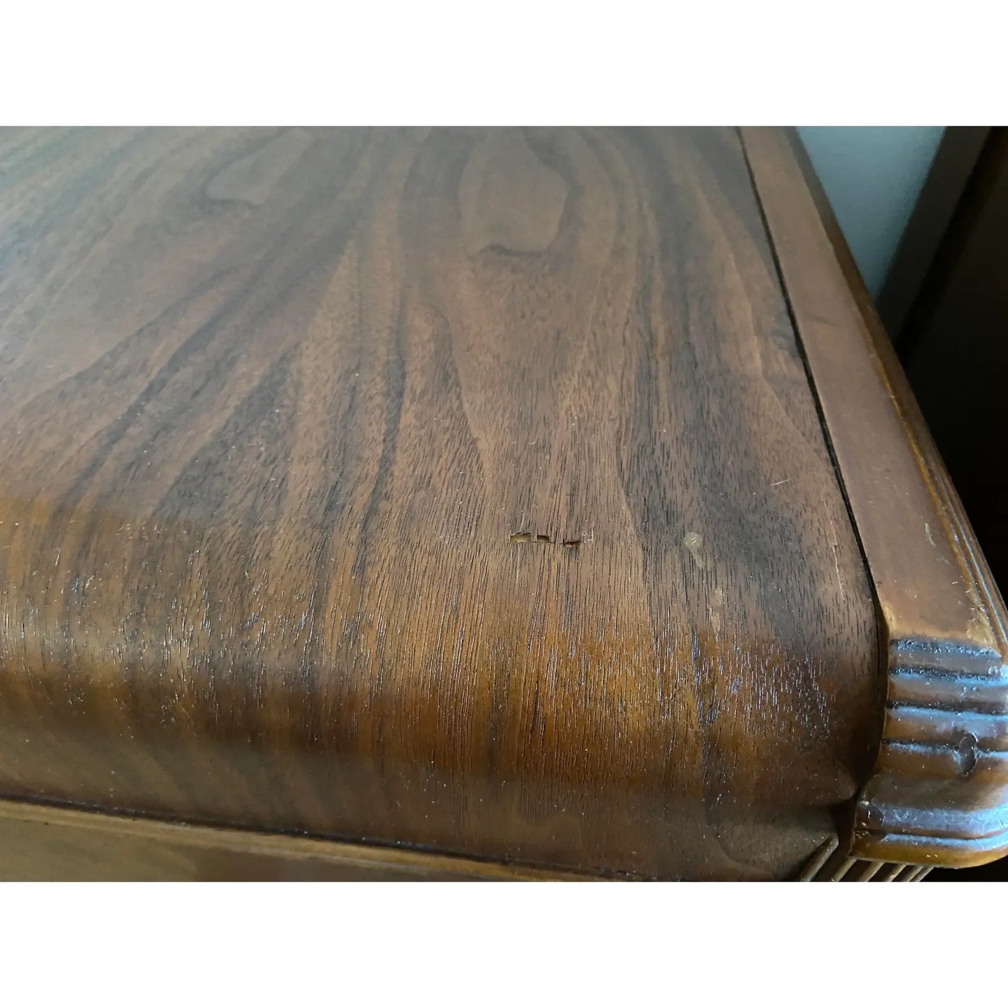 RESTORED ART DECO WATERFALL SIDEBOARD