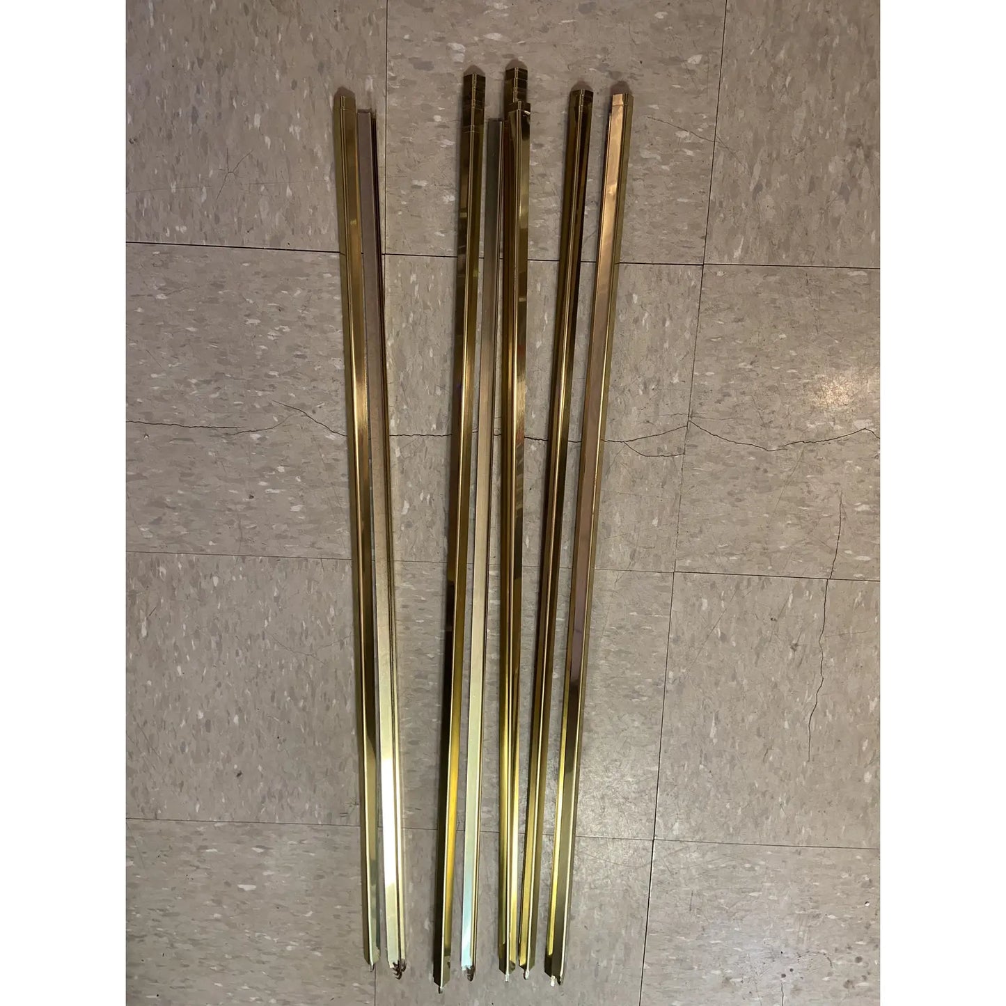 CURTIS JERE GOLDEN WAVE WALL SCULPTURE, 1980S