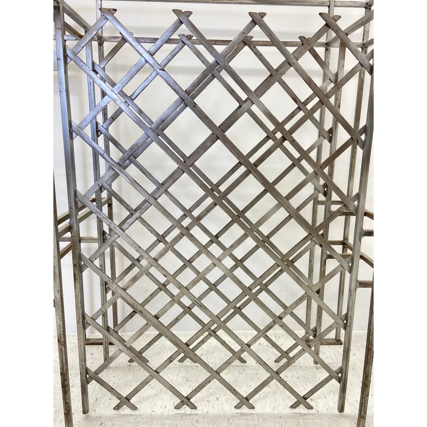 CUSTOM INDUSTRIAL STEEL BAR & WINE RACK