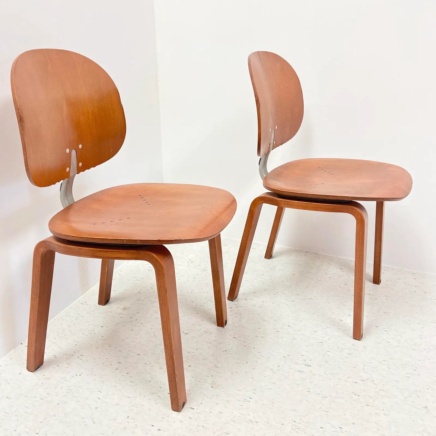 GIANCARLO PIRETTI XYLON INDUSTRIAL BENTWOOD CHAIRS