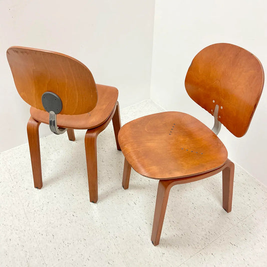 GIANCARLO PIRETTI XYLON INDUSTRIAL BENTWOOD CHAIRS