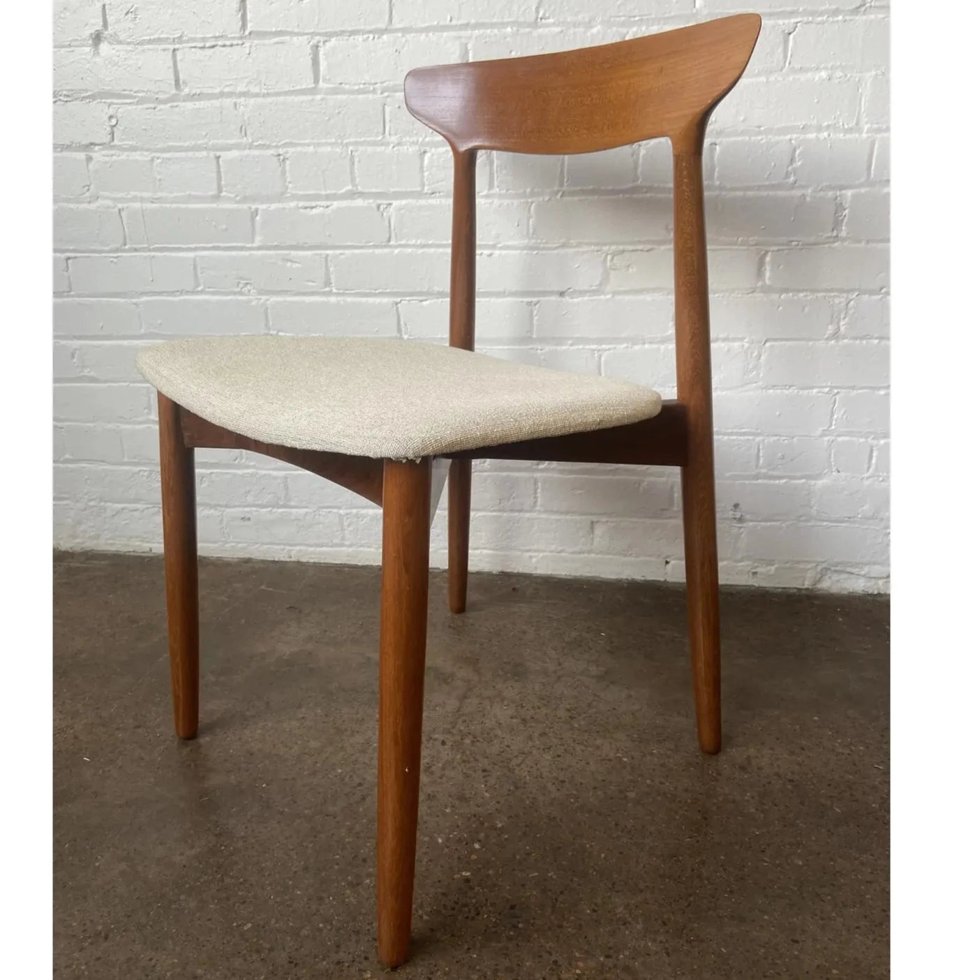TEAK CHAIR BY HARRY OSTERGAARD FOR RANDERS MOBELFABRIK