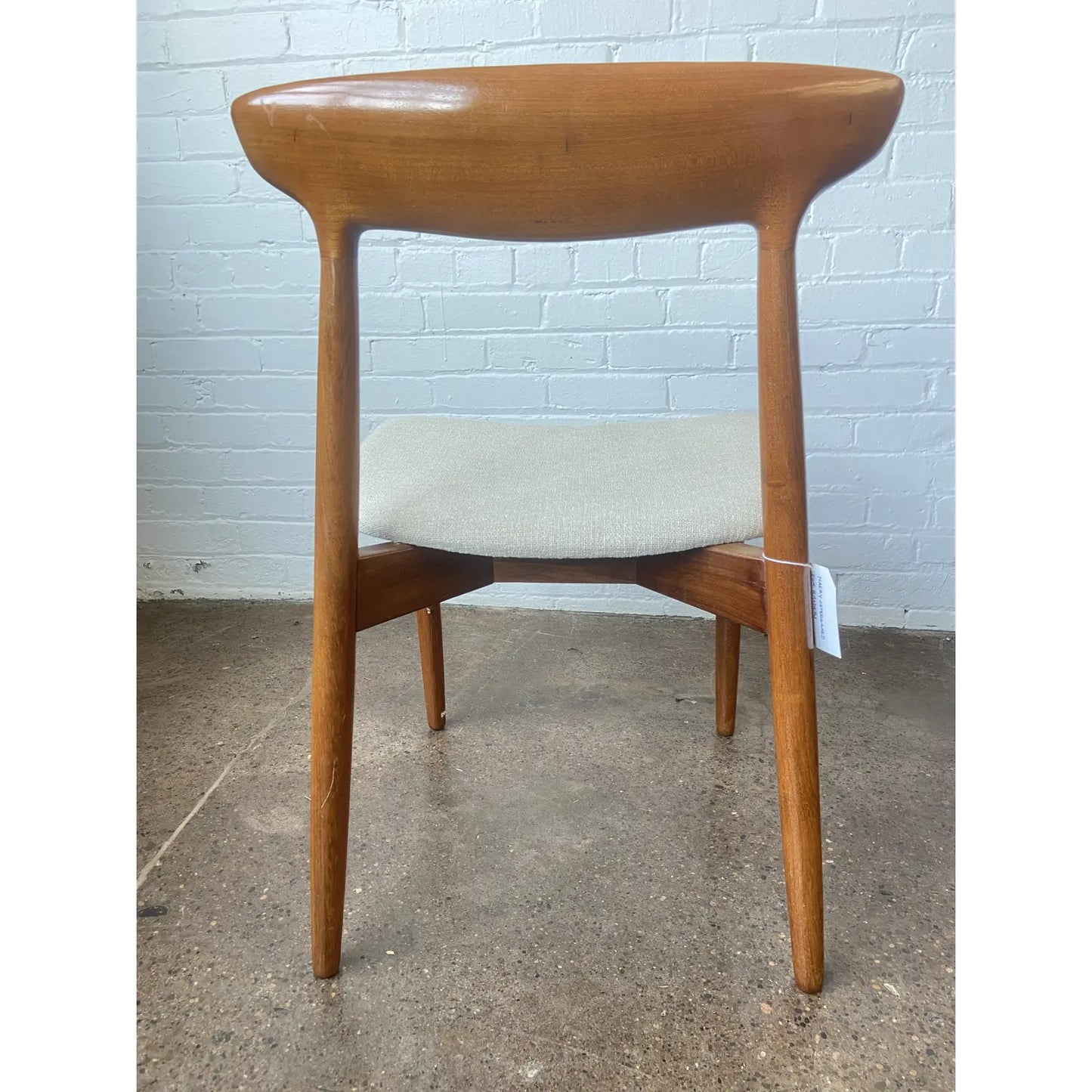 TEAK CHAIR BY HARRY OSTERGAARD FOR RANDERS MOBELFABRIK