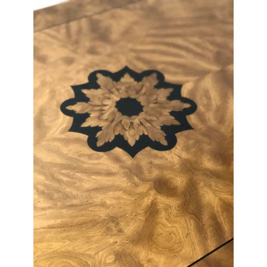 CONVERTIBLE COFFEE TABLE TO BENCH IN HOLLYWOOD REGENCY STYLE