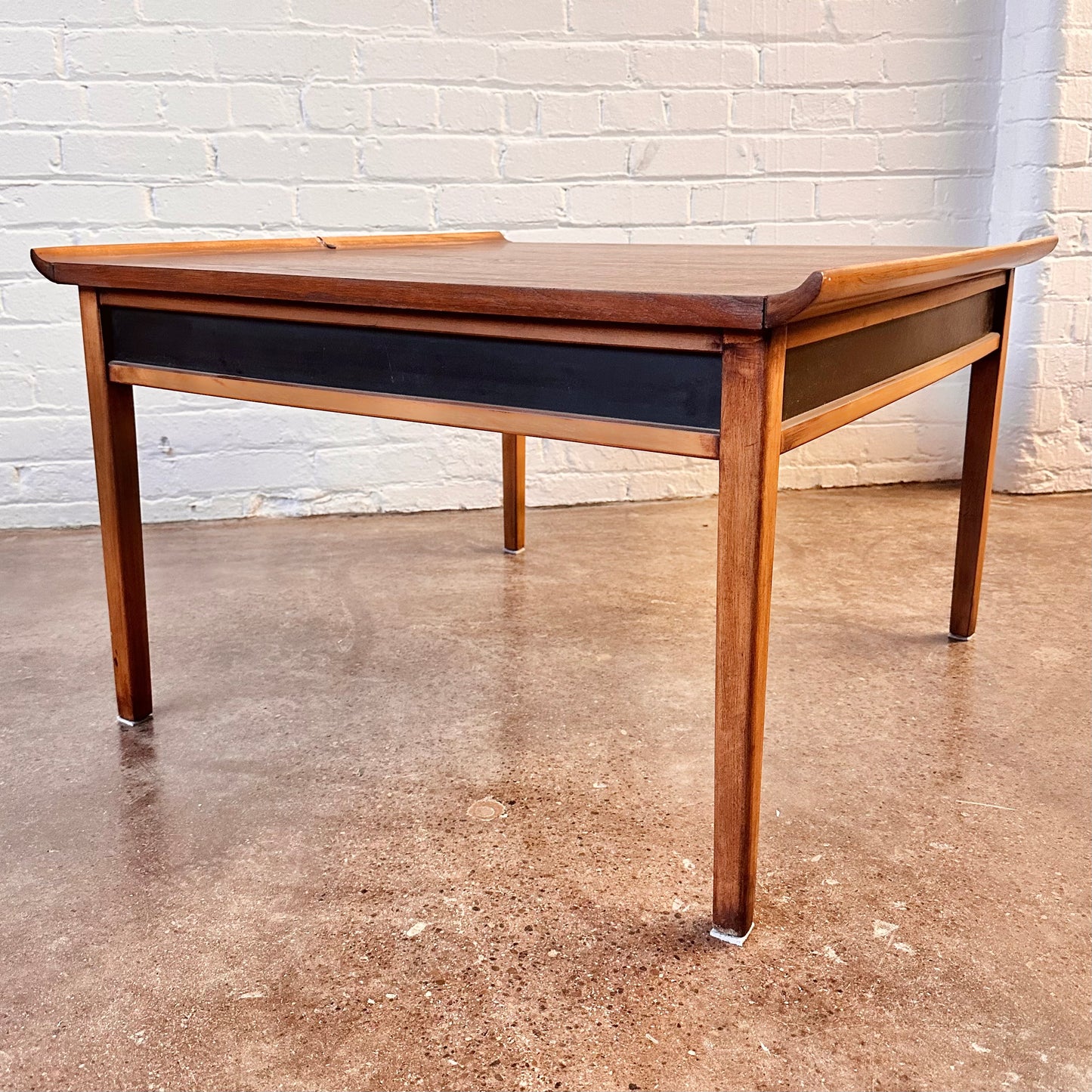 WALNUT LANE SQUARE ASIAN FLAIR COFFEE TABLE