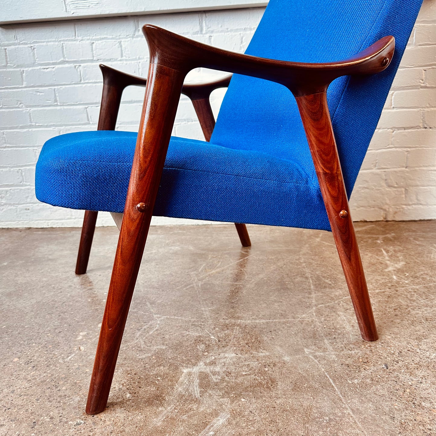 ROSEWOOD HIGHBACK ARM CHAIR BY INGMAR RELLING FOR WESTNOFA