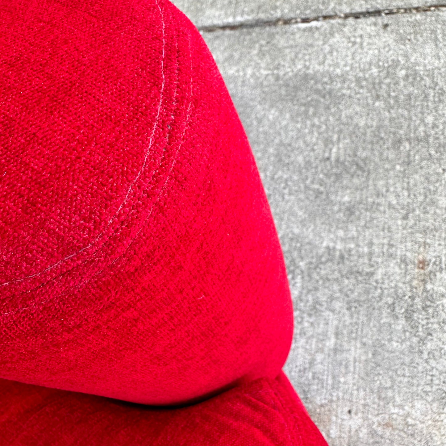 LIPSTICK RED SWIVEL CHAIRS FROM DIRECTIONAL - PAIR