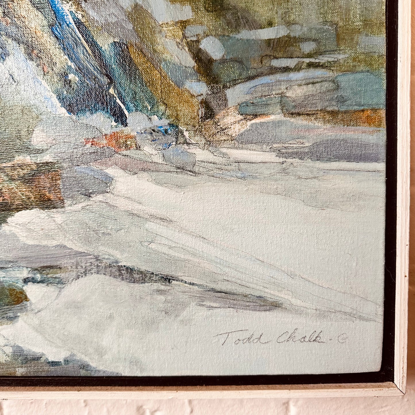 "DEVILS ELBOW" LANDSCAPE CANVAS BY TODD CHALK