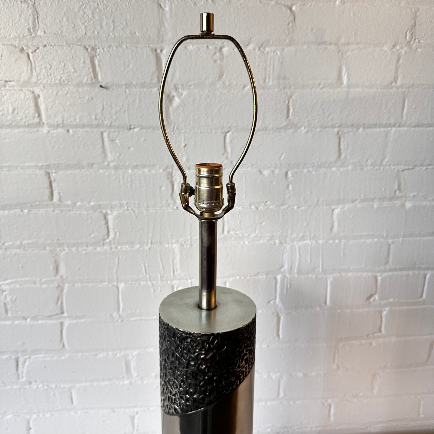 BRUTALIST LAMP IN RICHARD BARR STYLE