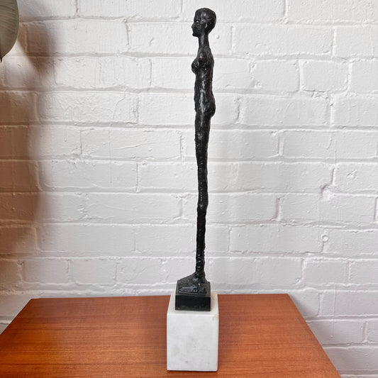 BRONZE SCULPTURE "EVENING SHADOW" ETRUSCAN STYLE