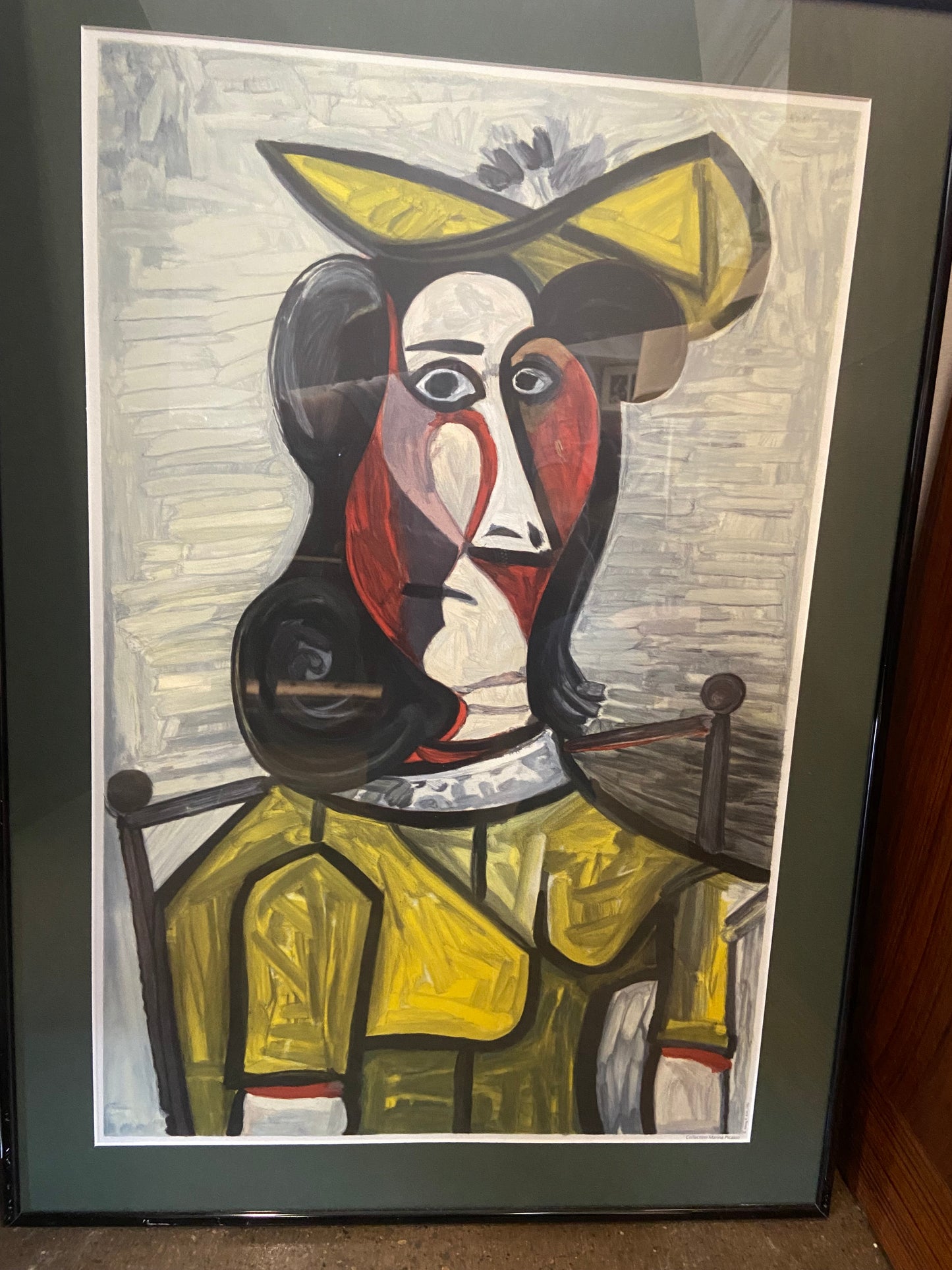 PICASSO LITHOGRAPH "PORTRAIT DE FEMME AU CHAPEAU"