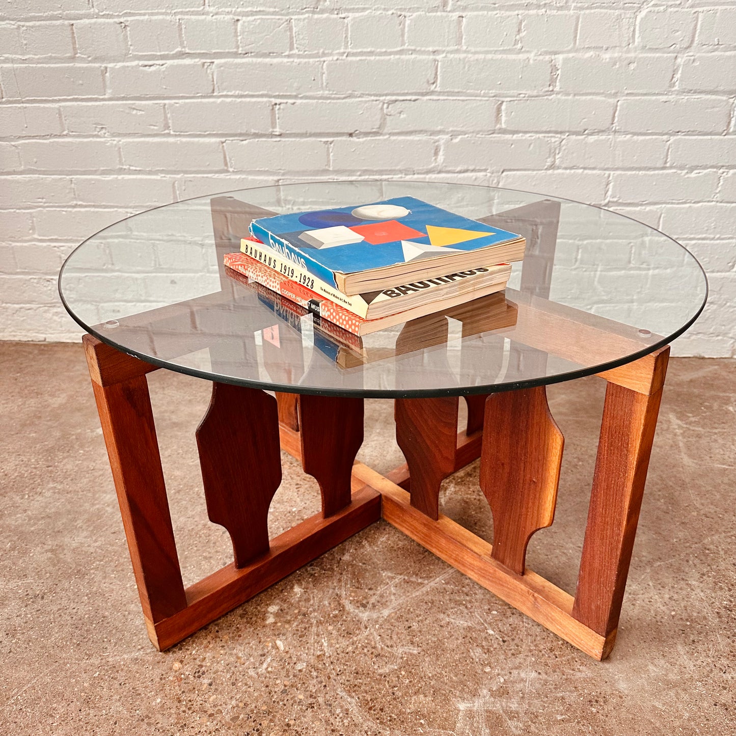 VINTAGE ADRIAN PEARSALL WALNUT SCULPTURAL COFFEE TABLE
