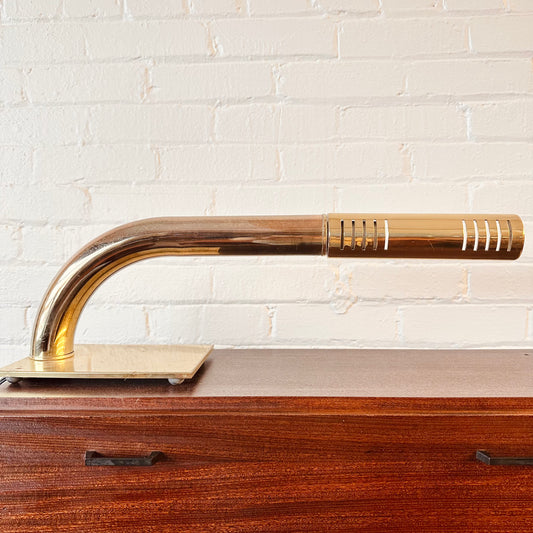 1970S MODERNIST BRASS DESK LAMP BY JIM BINDMAN
