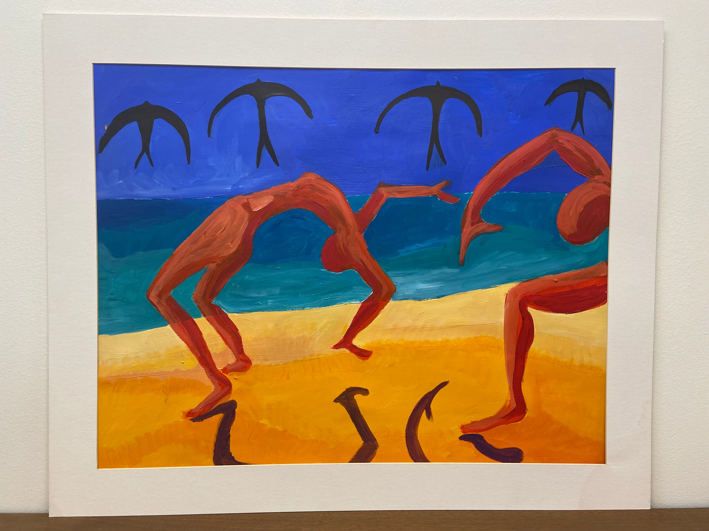 FRAMED ORIGINAL ARTWORK BY PETRINA WRIGHT