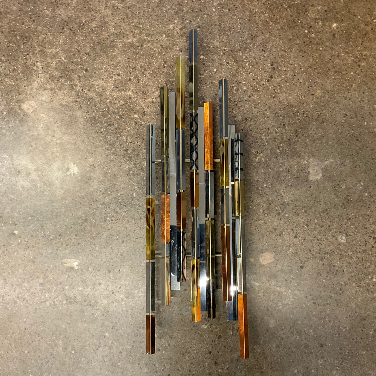 1982 SIGNED METAL WALL SCULPTURE BY RH BERGER