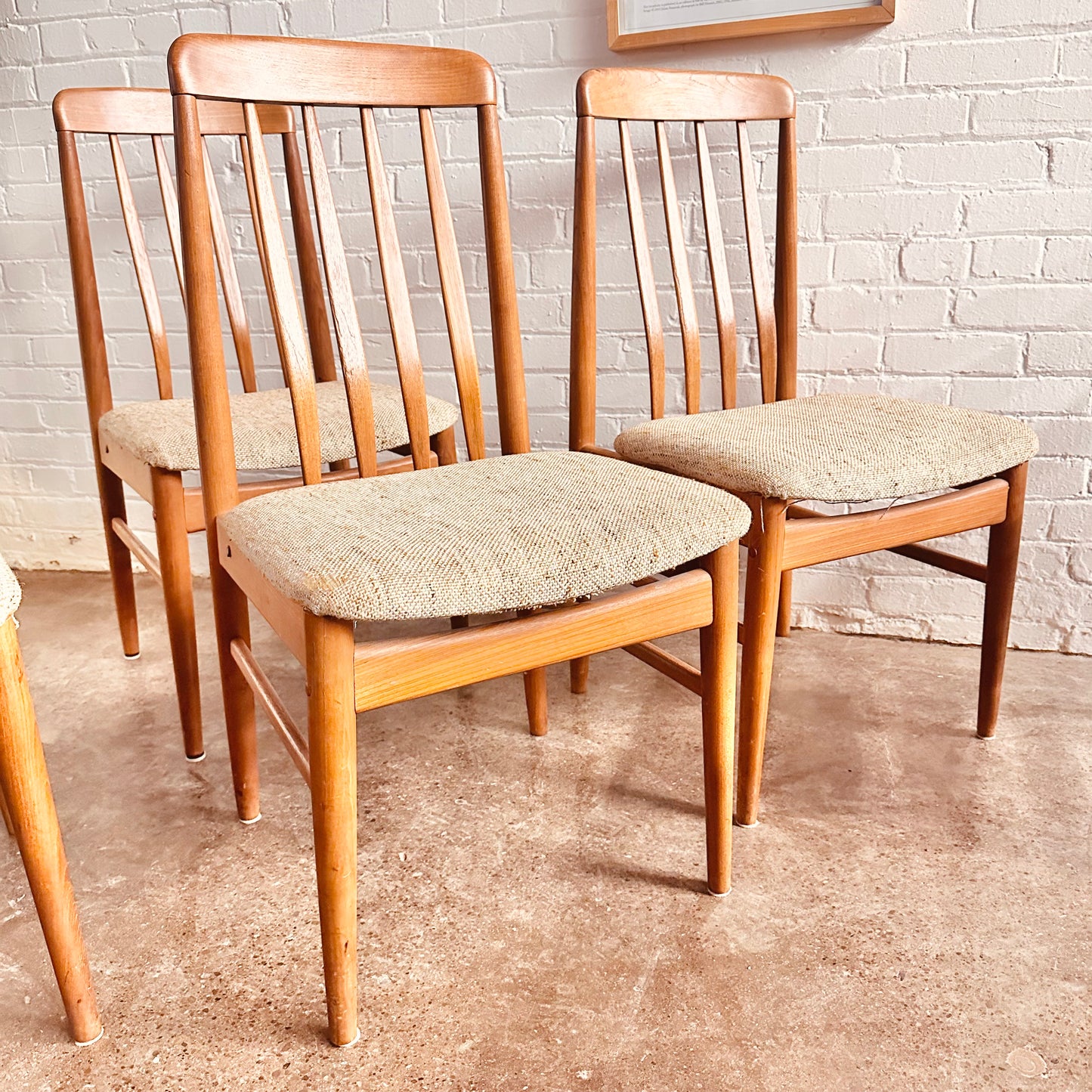 SET OF 6 BENNY LINDEN DINING CHAIRS