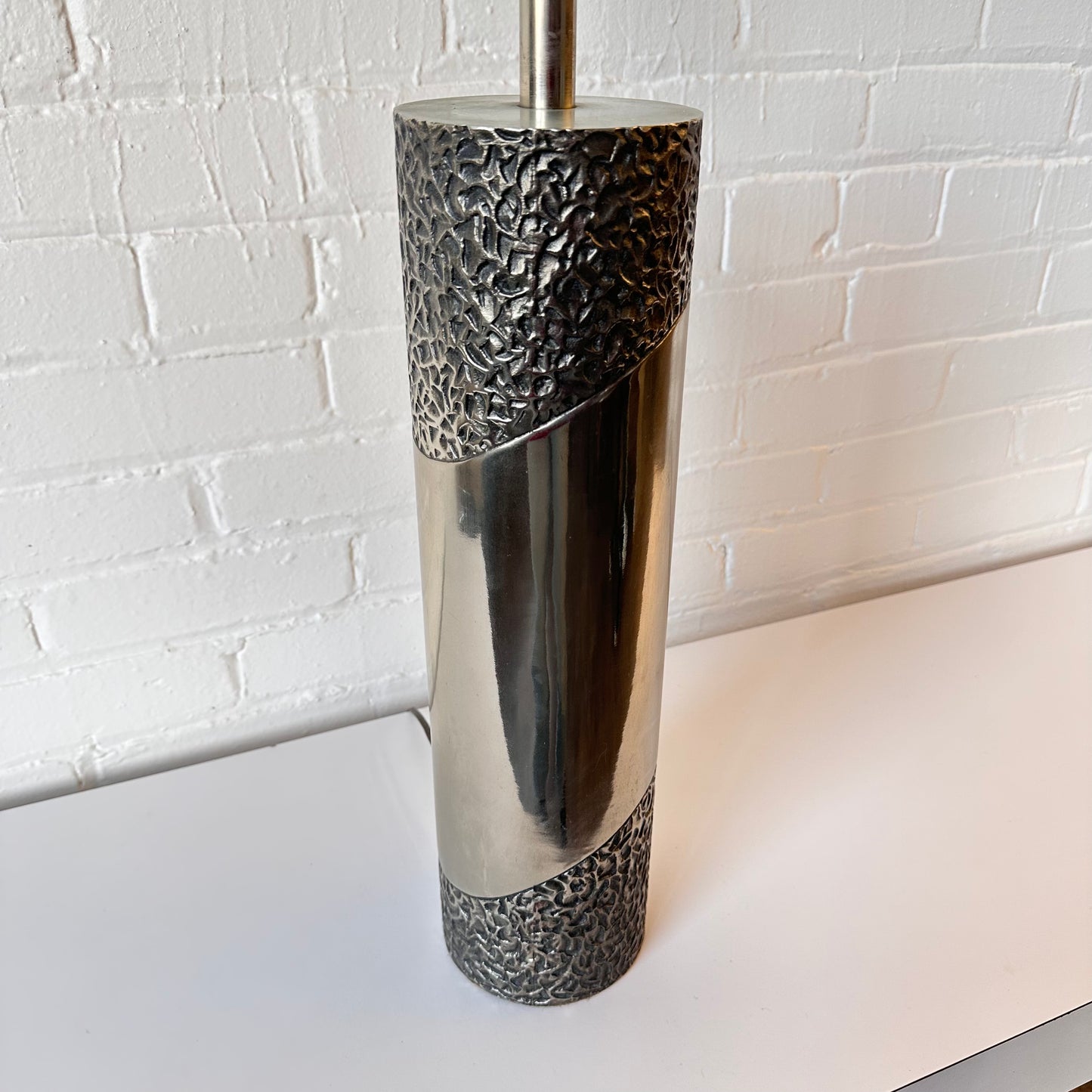 BRUTALIST LAMP IN RICHARD BARR STYLE
