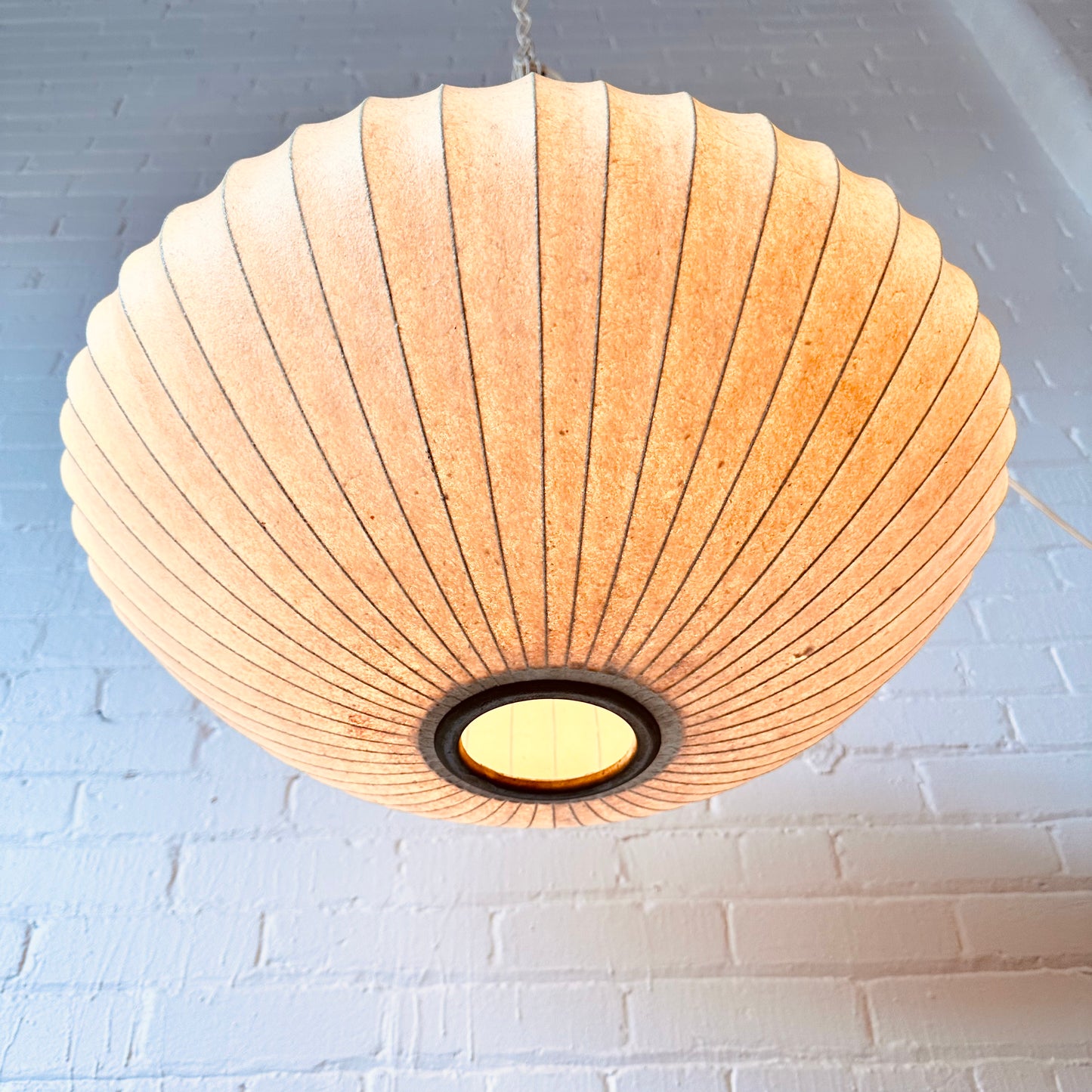 GEORGE NELSON BUBBLE SAUCER SWAG LIGHT FOR HOWARD MILLER