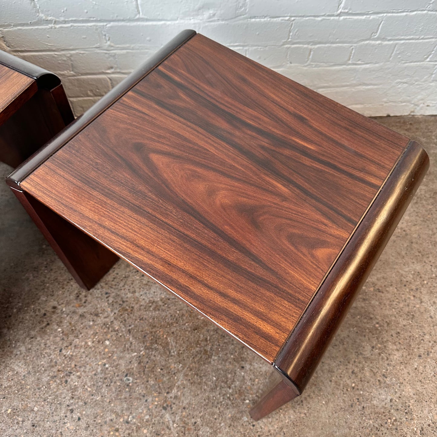DANISH ROSEWOOD SIDE TABLES BY JENSEN FROKJAER