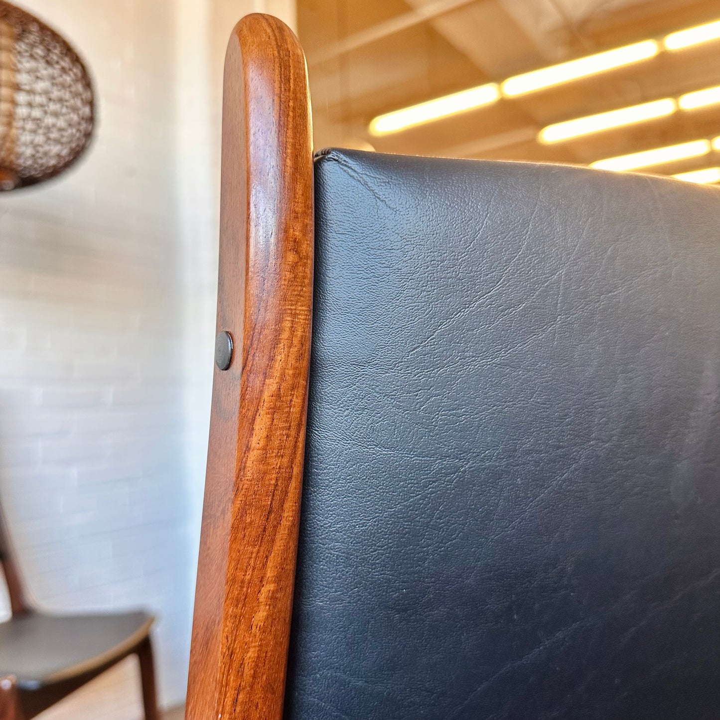 SET OF 6 KAI KRISTENSEN FOR K.S. MOBLER ROSEWOOD DINING CHAIRS