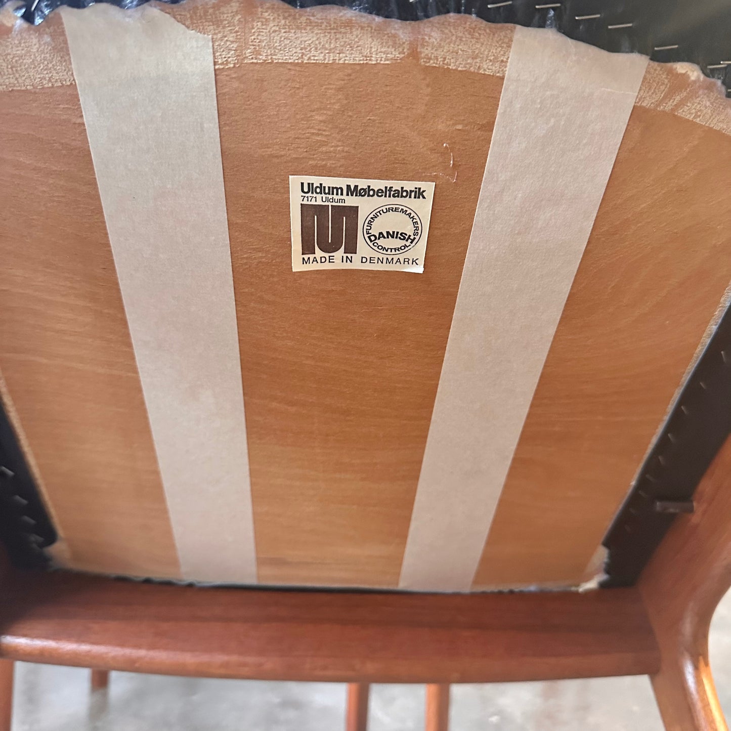 RESTORED JOHANNES ANDERSEN TEAK DINING CHAIRS FOR ULDUM - SET OF 8