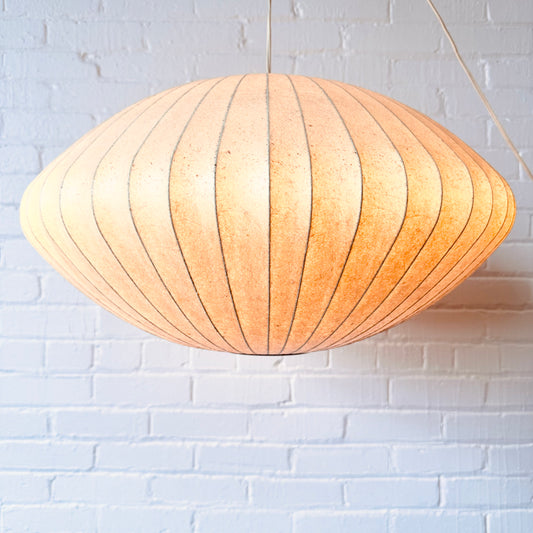 GEORGE NELSON BUBBLE SAUCER SWAG LIGHT FOR HOWARD MILLER