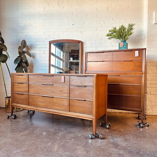 RESTORED 5 DRAWER DRESSER BY KENT COFFEY