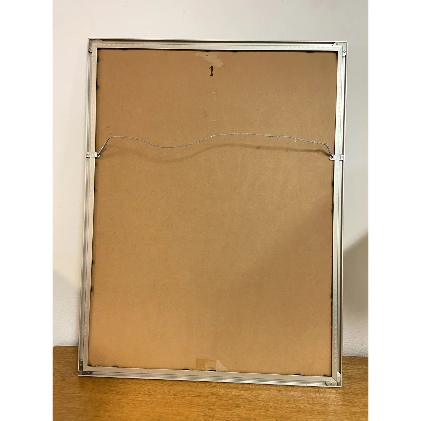 ABSTRACT LITHOGRAPH ARTWORK BY JACK ROBERTS, FRAMED